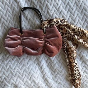 Vintage Victoria's Secret Shimmering Pink Shoulder Bag